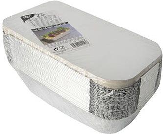 Image du produit Papstar 14516 Récipients alimentaires jetables en aluminium (25 x)