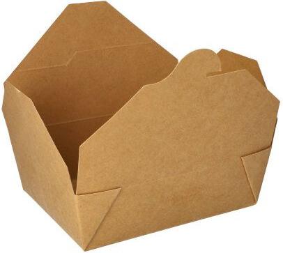 Actual product image Papstar 87611 Disposable Food Container Cardboard, Polylactide (PLA) (50 x)