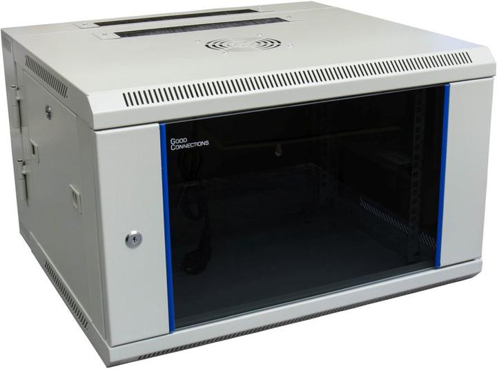 Alcasa GC-R0009 Étagère murale en rack 6U (6 HE, Rack 19 pouces)