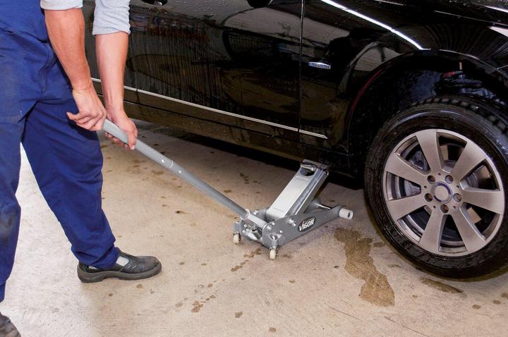 Actual product image Vigor Aluminum Hydraulic Shunting Trolley