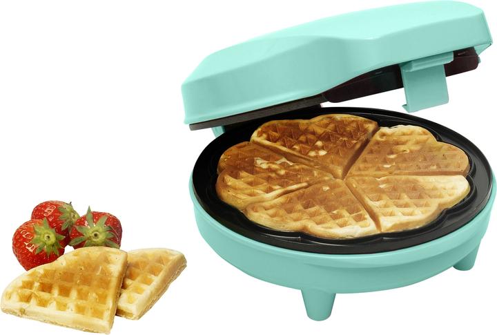 Produktbild Bestron ASW217M Waffeleisen 5 Waffel(n) Mintfarbe