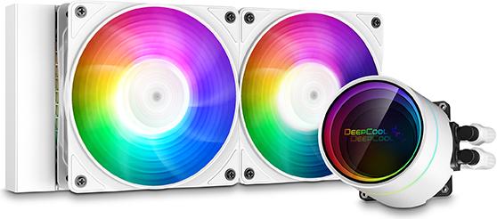 Produktbild Deepcool CASTLE 240EX A-RGB WH Prozessor All-in-One-Flüssigkeitskühler