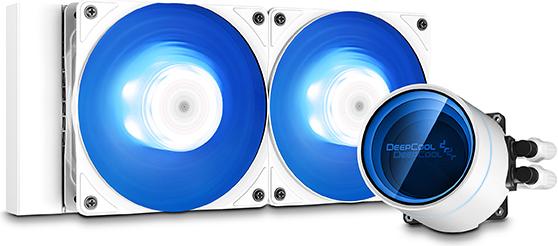 Produktbild Deepcool CASTLE 240EX A-RGB WH Prozessor All-in-One-Flüssigkeitskühler