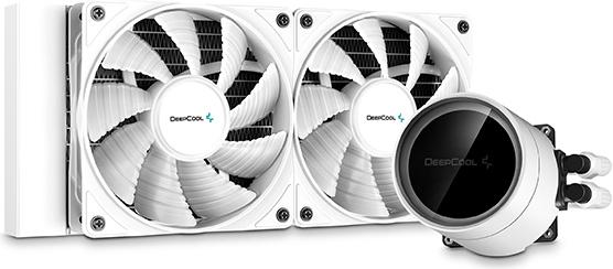 Produktbild Deepcool CASTLE 240EX A-RGB WH Prozessor All-in-One-Flüssigkeitskühler