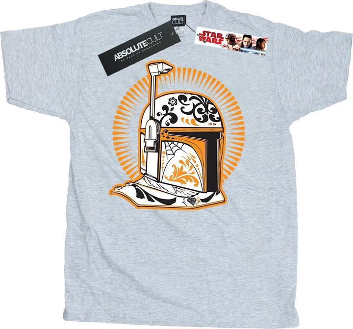 Image du produit Star Wars - T-shirt BOBA FETT DIA DE LOS MUERTOS - Homme (M)