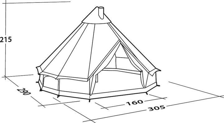 Produktbild Robens Klondike S Zelt (13.10 kg, 4 Personen)