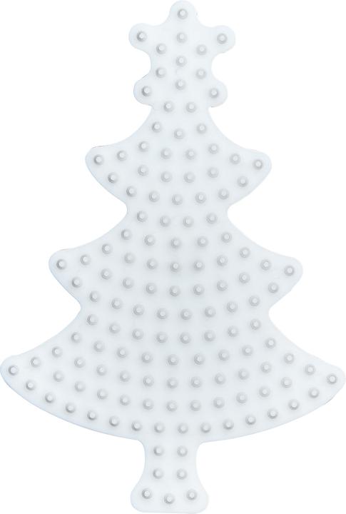 Produktbild Hama Perlen Steckplatte – Weihnachtsbaum
