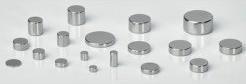 Actual product image Maul Neodymium disc magnet, 8 mm, holding force: 2.8 kg, silver Diameter: 8 mm / Height: 5 mm, high (10 x)