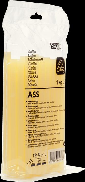 Actual product image Rapid ASS glue sticks Ø12x190mm 1.0 kg, bag
