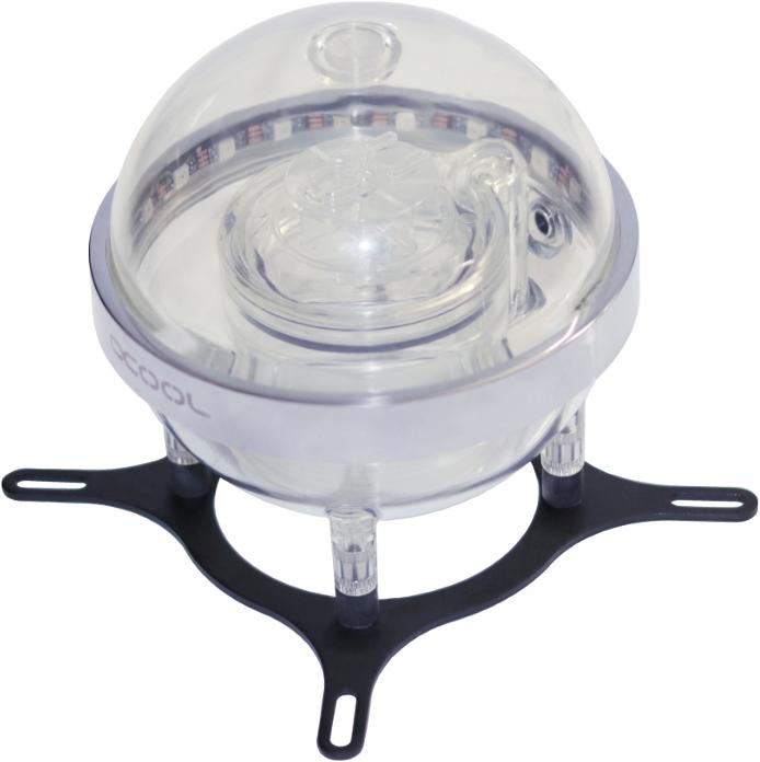 Actual product image Alphacool Ice Ball Digital RGB Plexi
