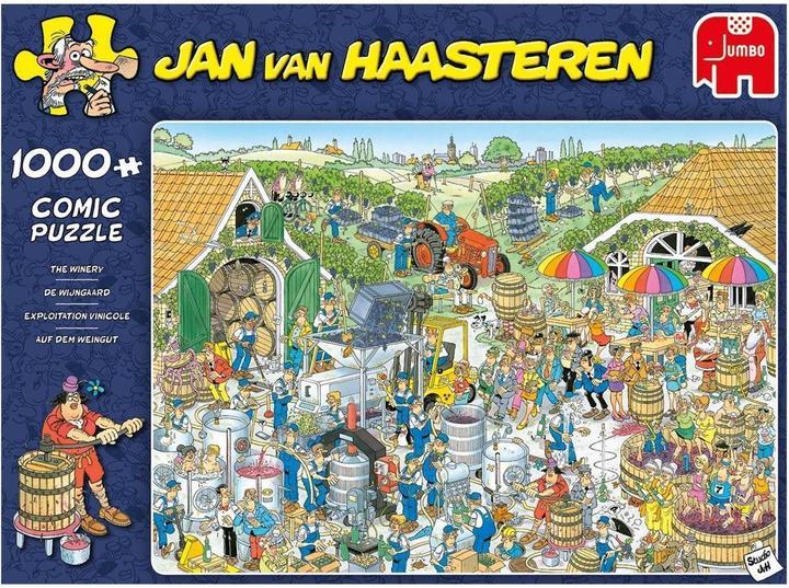 Actual product image Jumbo Jan van Haasteren - The winery (1000 pieces)