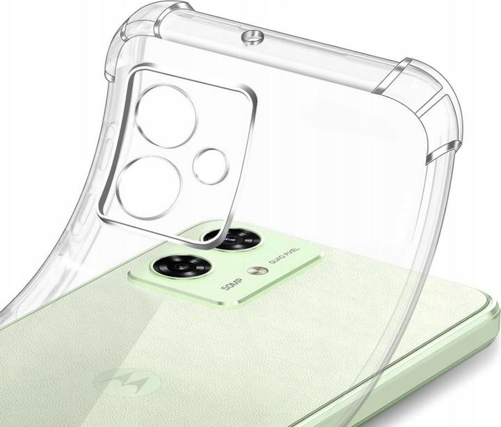 Actual product image Screenguard Motorola Moto G54 5G Case Crystal Soft Airbag Bumper (Motorola Moto G54)