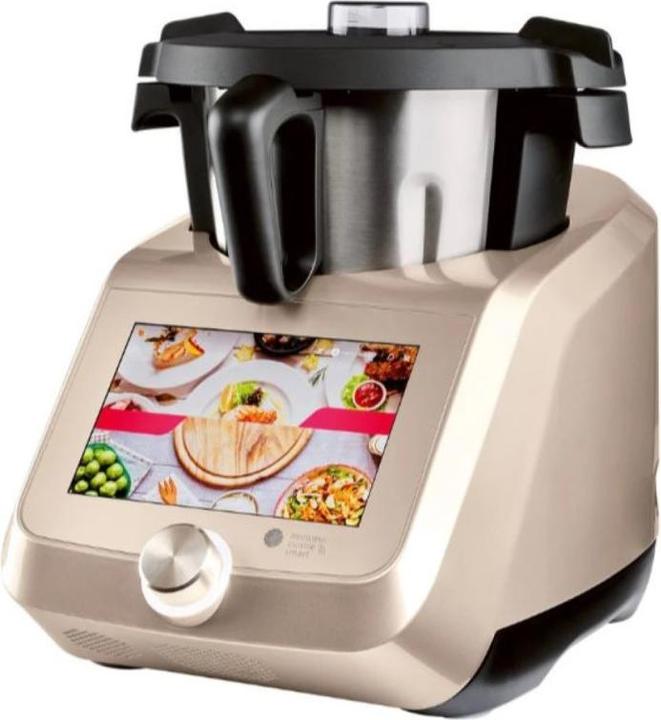 Silvercrest Robot da cucina Monsieur Cuisine smart SKMS 1200 B2 - Champagne (1000 W)