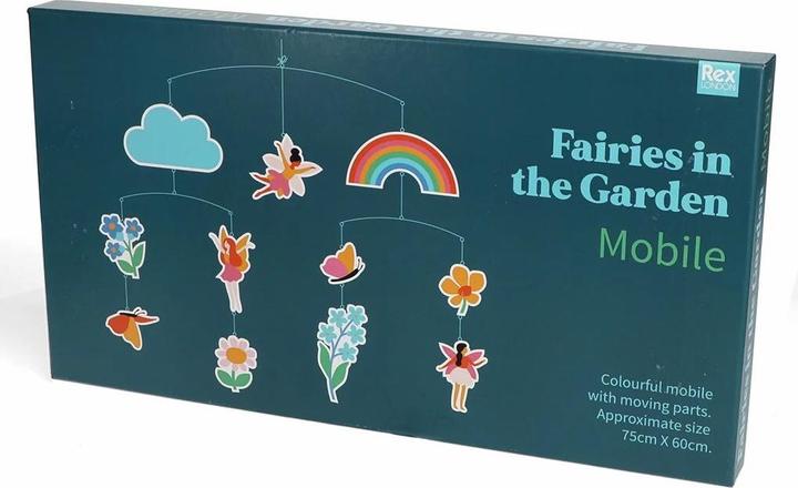 Actual product image Rex London mobile hanging decoration fairies in the garden