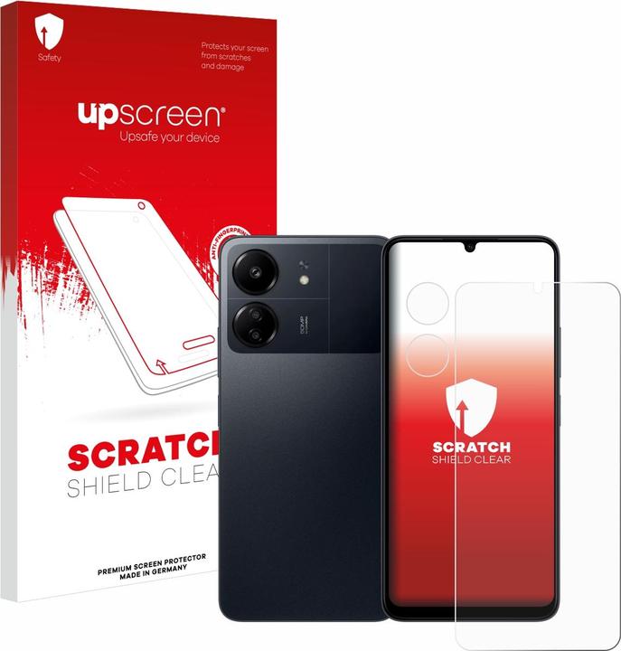 Actual product image upscreen Scratch Shield screen protector (1 Piece, Xiaomi Poco C65)