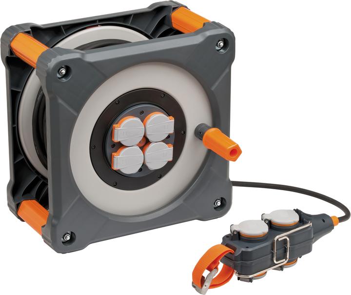 Immagine prodotto Brennenstuhl Avvolgicavo professionaleLINE con Powerblock KC 5100 IP44 50+5m H07RN-F 3G1.5 (50 m, 1.50 mm².)