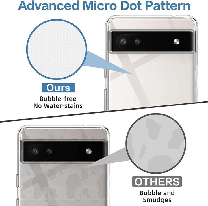 Actual product image Screenguard Google Pixel 6a Flexible TPU Clear Case (Google Pixel 6a)
