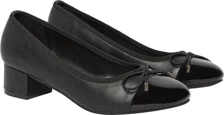 Actual product image Good For The Sole Womens/Ladies Talia Block Heel Ballerina Flats (40)
