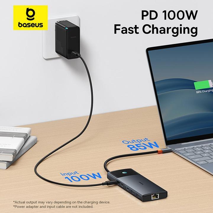 Image du produit Baseus USB-C Hub (USB-C, 9 Ports)