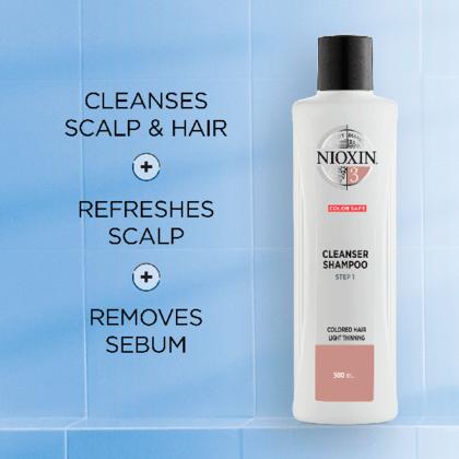 Produktbild Nioxin Cleanser Shampoo 3 (1000 ml, Flüssiges Shampoo)