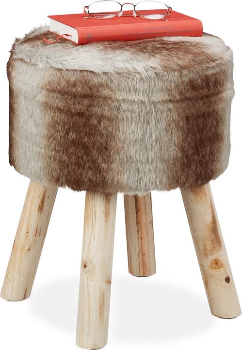 Actual product image Relaxdays Footstool