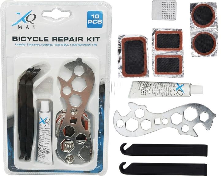 Actual product image XQ Max Bicycle repair kit 10 pcs.
