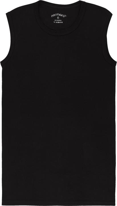 Normani 4 Stück Herren-Unterhemd mit extra-breiten Trägern (4XL)
