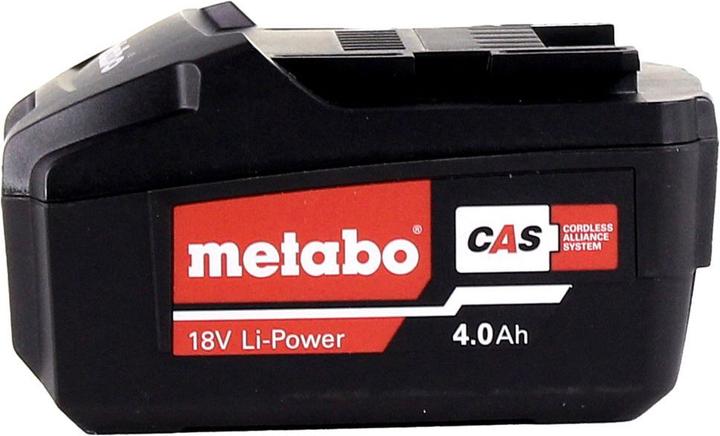 Produktbild Metabo Basis Set 2x Li-Power Akkupack 18 V 4,0 Ah CAS Li-Ion Akku ( 2x 625591000 ) + Doppelladegerät (18 V)
