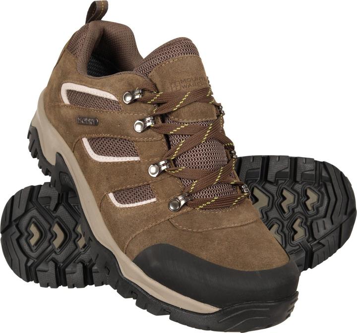 Image du produit Mountain Warehouse Chaussures de marche imperméables en daim Voyage pour hommes (40)