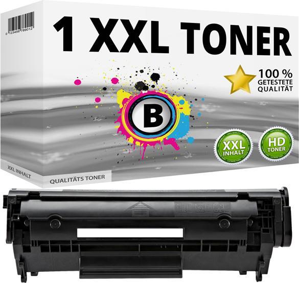 Actual product image Druckfuxx 1x TONER Q2612A 12A für HP LaserJet 1010 1012 1015 1018 1022nw 3015 30