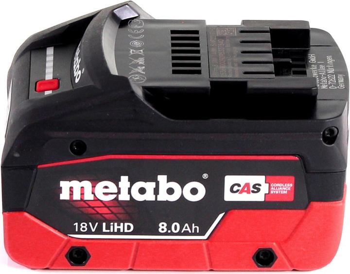 Produktbild Metabo AS 18 L PC Akku Sauger 18V 7,5L ( 602021850 ) + 1x Akku 8,0Ah - ohne Ladegerät