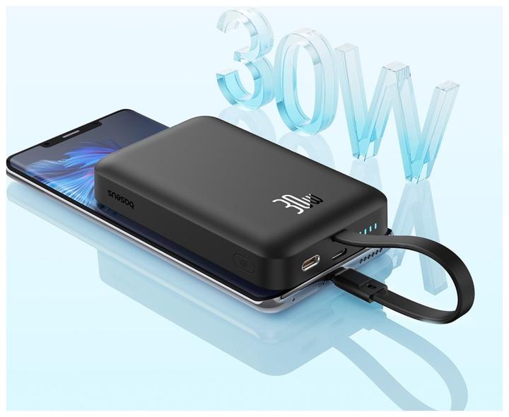 Produktbild Baseus Magnetic Mini Charger (10000 mAh, 30 W, 37 Wh)