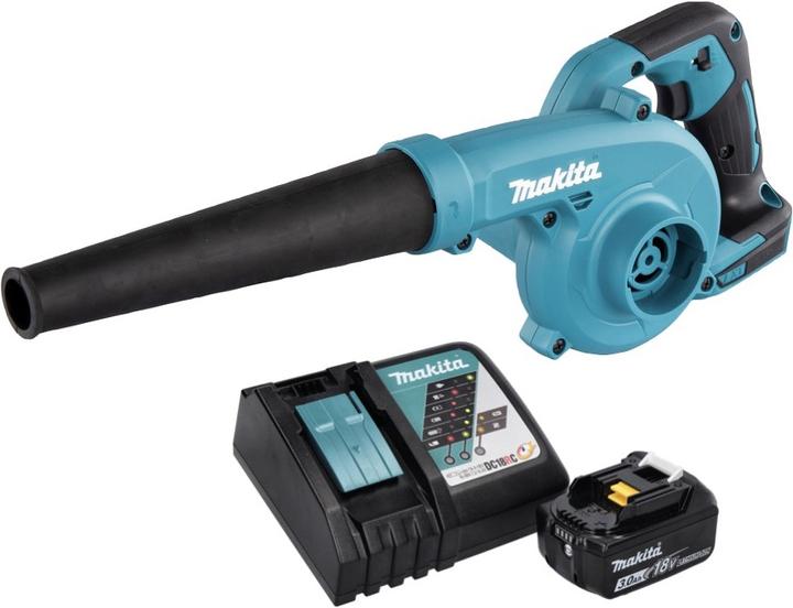 Produktbild Makita DUB 185 RF1 Akku Laubbläser Gebläse 18 V + 1x Akku 3,0 Ah + Ladegerät (Akkubetrieb, Laubbläser)