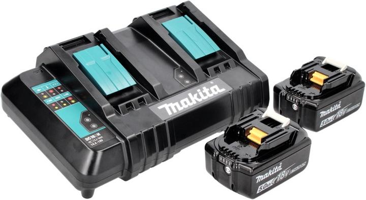 Produktbild Makita Power Source Kit 18 V mit 2x BL 1850 B 5,0 Ah Akku ( 197280-8 ) + DC 18 SH Doppel Ladegerät ( (18 V)