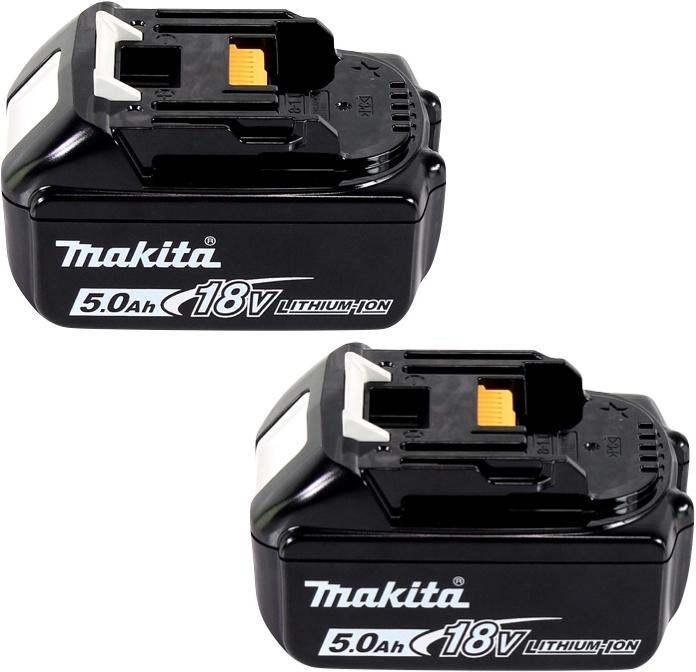 Actual product image Makita Power Source Kit 18 V with 2x BL 1850 B 5.0 Ah battery ( 197280-8 ) + DC 18 SH dual charger ( (18 V)