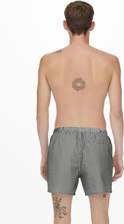 Produktbild Only & Sons Onsted Stripe Seersucker Swim Noos (XS)