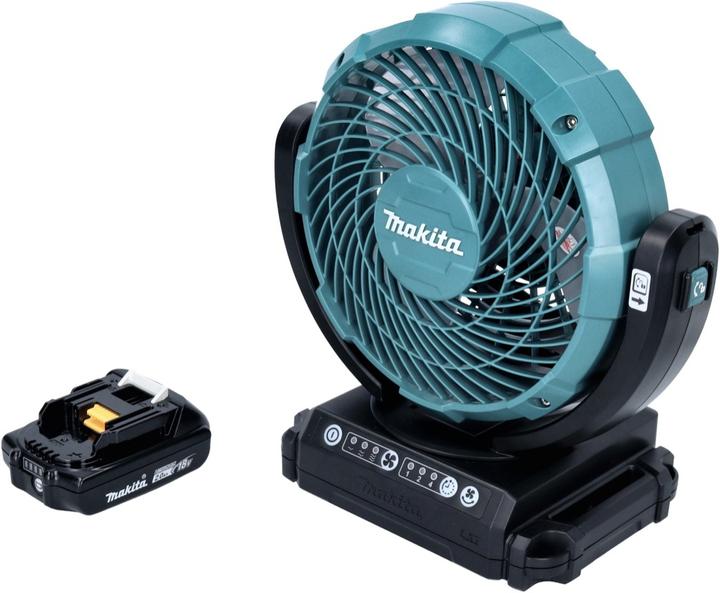 Produktbild Makita DCF 102 A1 Akku Ventilator Lüfter 18 V 18 cm + 1x Akku 2,0 Ah - ohne Ladegerät