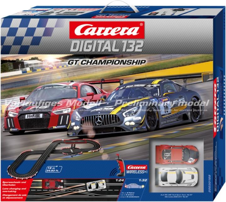 Produktbild Carrera D132 GT Championship Audi R8 LMS & Mercedes AMG GT3