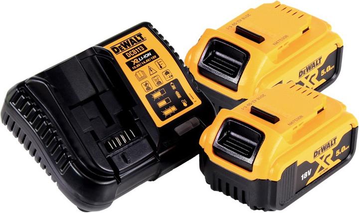 Produktbild DeWalt DCF 850 P2 Akku Schlagschrauber 18 V 205 Nm 1/4" Brushless + 2x Akku 5,0 Ah + Ladegerät + TST (Akkubetrieb)