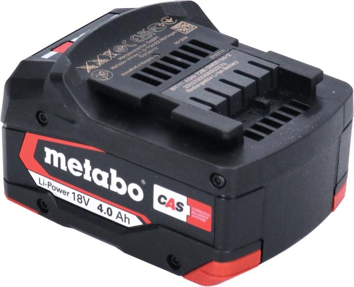 Image du produit Metabo Kit de batterie 2x bloc de batterie Li-Power 18 V 4,0 Ah CAS Li-Ion ( 2x 625027000 ) avec (18 V)