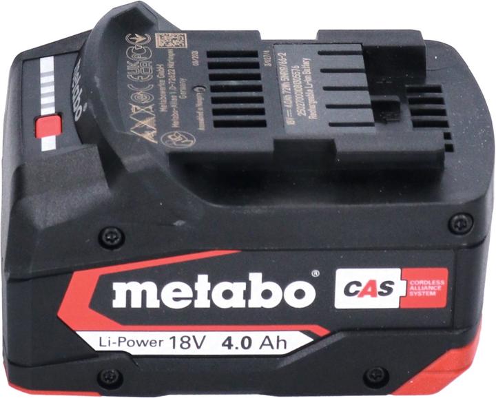 Image du produit Metabo Kit de base 2x batterie Li-Power 18 V 4,0 Ah CAS Li-Ion ( 2x 625027000 ) + ASC 145 rapide (18 V)