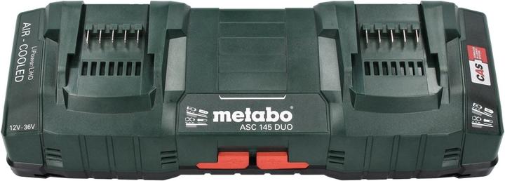 Image du produit Metabo Kit de base 2x batterie Li-Power 18 V 4,0 Ah CAS Li-Ion ( 2x 625027000 ) + ASC 145 DUO Dop (18 V)