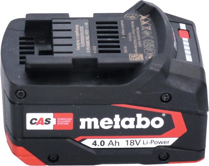 Image du produit Metabo Kit de base 2x batterie Li-Power 18 V 4,0 Ah CAS Li-Ion ( 2x 625027000 ) + ASC 145 DUO Dop (18 V)