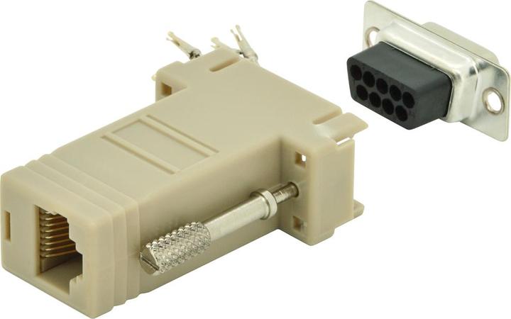 Produktbild Digitus Adapter, DB9,modular DB9m (0.09 m)