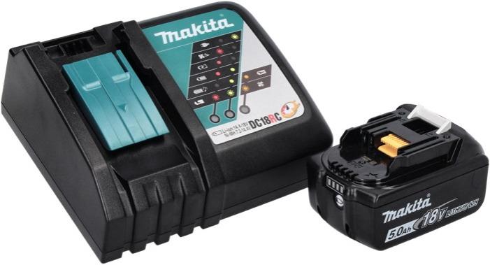 Image du produit Makita PWR 180 RT1J Batterie tournevis à cliquet 18 V 47.5 Nm 1/4" 3/8" + 1x batterie 5.0 Ah + chargeur + (1/4")