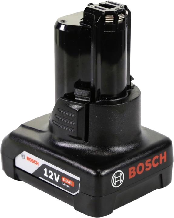 Produktbild Bosch Professional Bosch GEX 12V-125 Professional Akku Exzenterschleifer 12 V 125 mm Brushless + 1x Akku 6,0 Ah + L-Box (Exzenterschleifer)