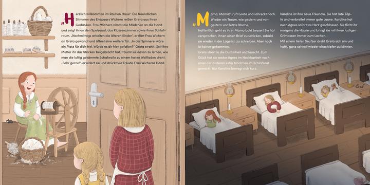 Image du produit Greta wartet auf Weihnachten - Wie der Adventskranz erfunden wurde (Allemand, Nadine Hasselwander Sabine Wiediger, 2024)