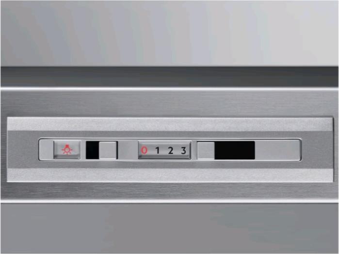 Image du produit AEG DUB1611M Sous-structure acier inoxydable ³/h D (Hotte à tiroir)