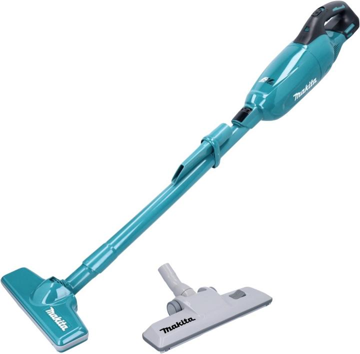Actual product image Makita DCL 280 FZ cordless hoover 18 V brushless + reversible floor nozzle - without battery, without