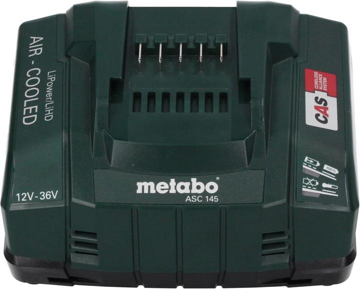 Actual product image Metabo Basic set 2x Li-Power battery pack 18 V 8.0 Ah CAS Li-Ion battery ( 685131590 ) + charger ASC 145 (18 V)